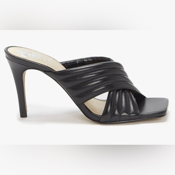 Vince Camuto Women's Sarendie Quilted Strap Sandal Slide size 6 - Picture 5 of 12